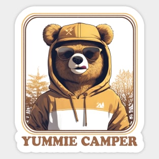 Yummie camper (camper bear) Sticker